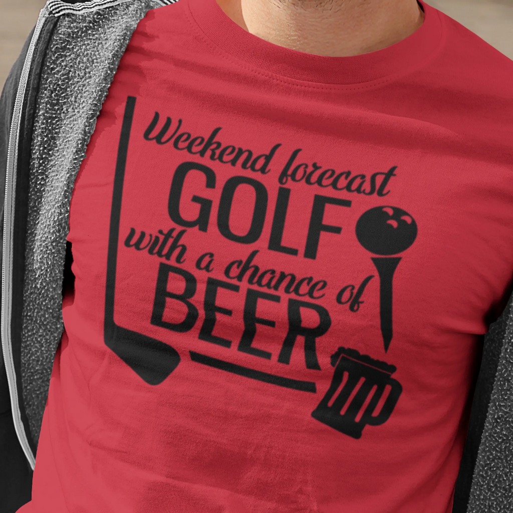 Men's Weekend Golf Forcast T-Shirt