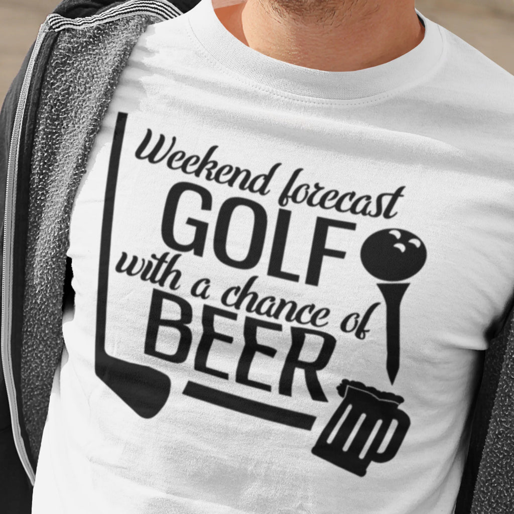 Men's Weekend Golf Forcast T-Shirt