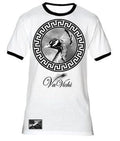 Men's VaVichi Peacock Portrait Ringer Tee