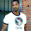 Men's VaVichi Stain Glass Ringer Tee