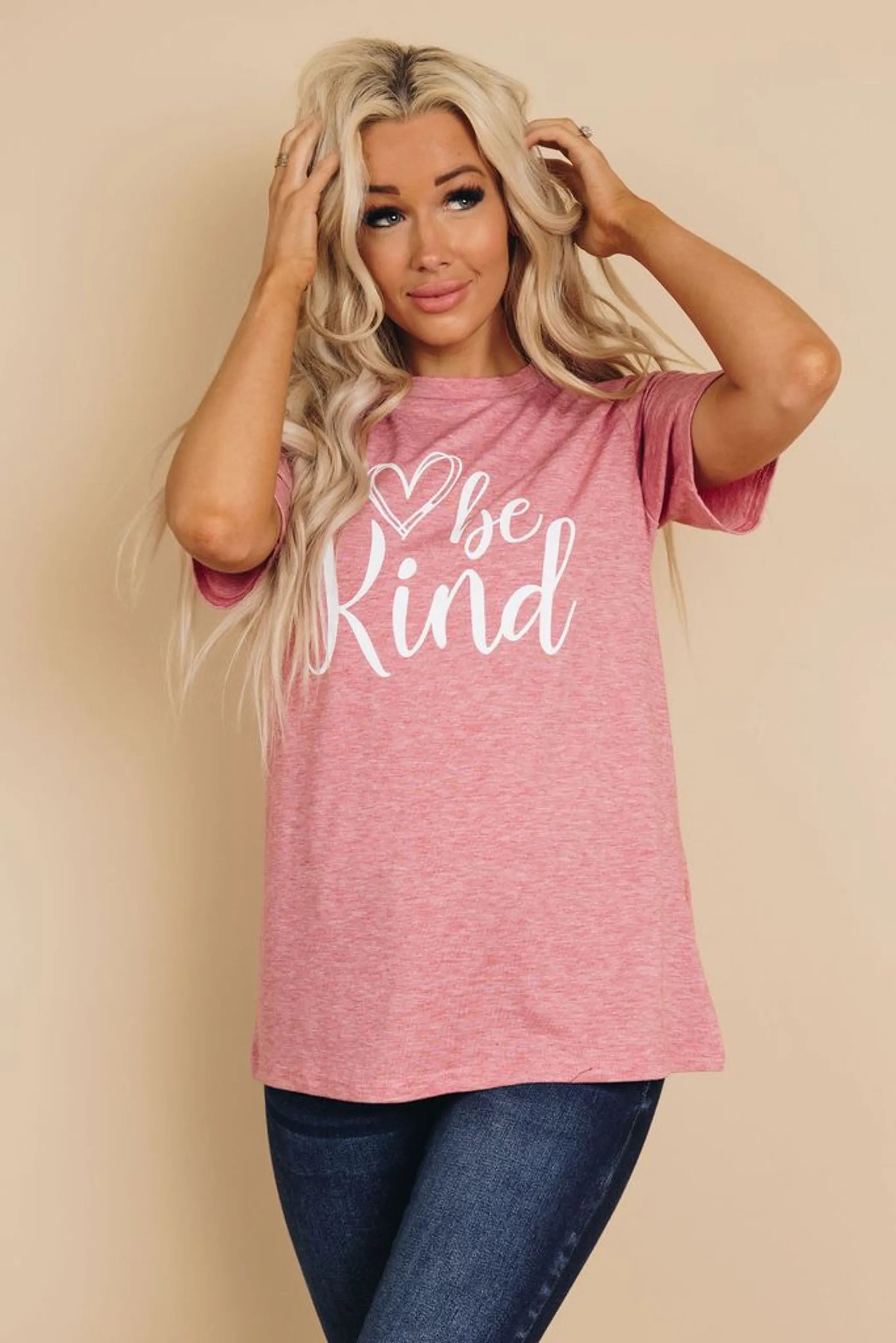 Be Kind + Heart T-Shirt