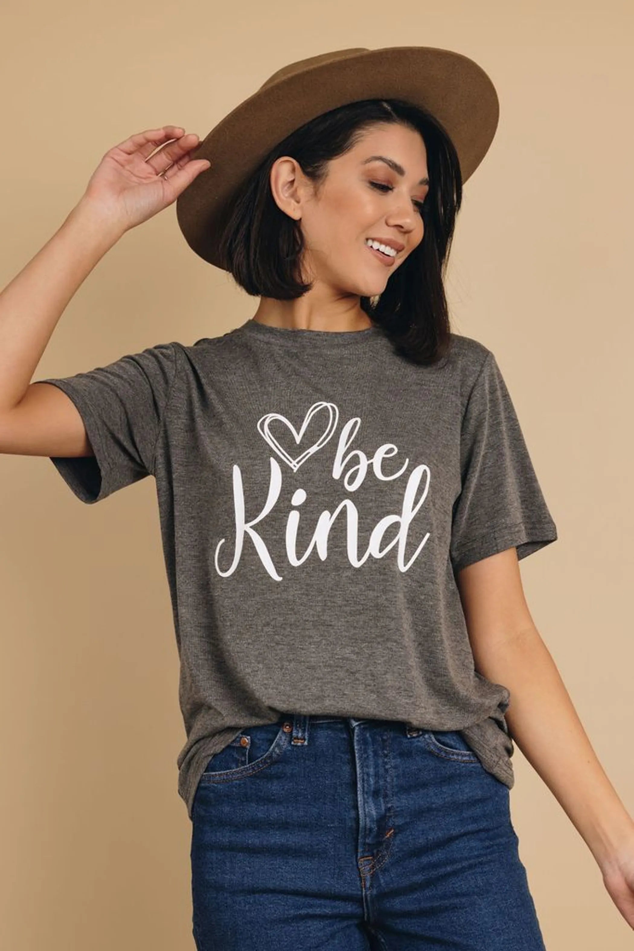 Be Kind + Heart T-Shirt