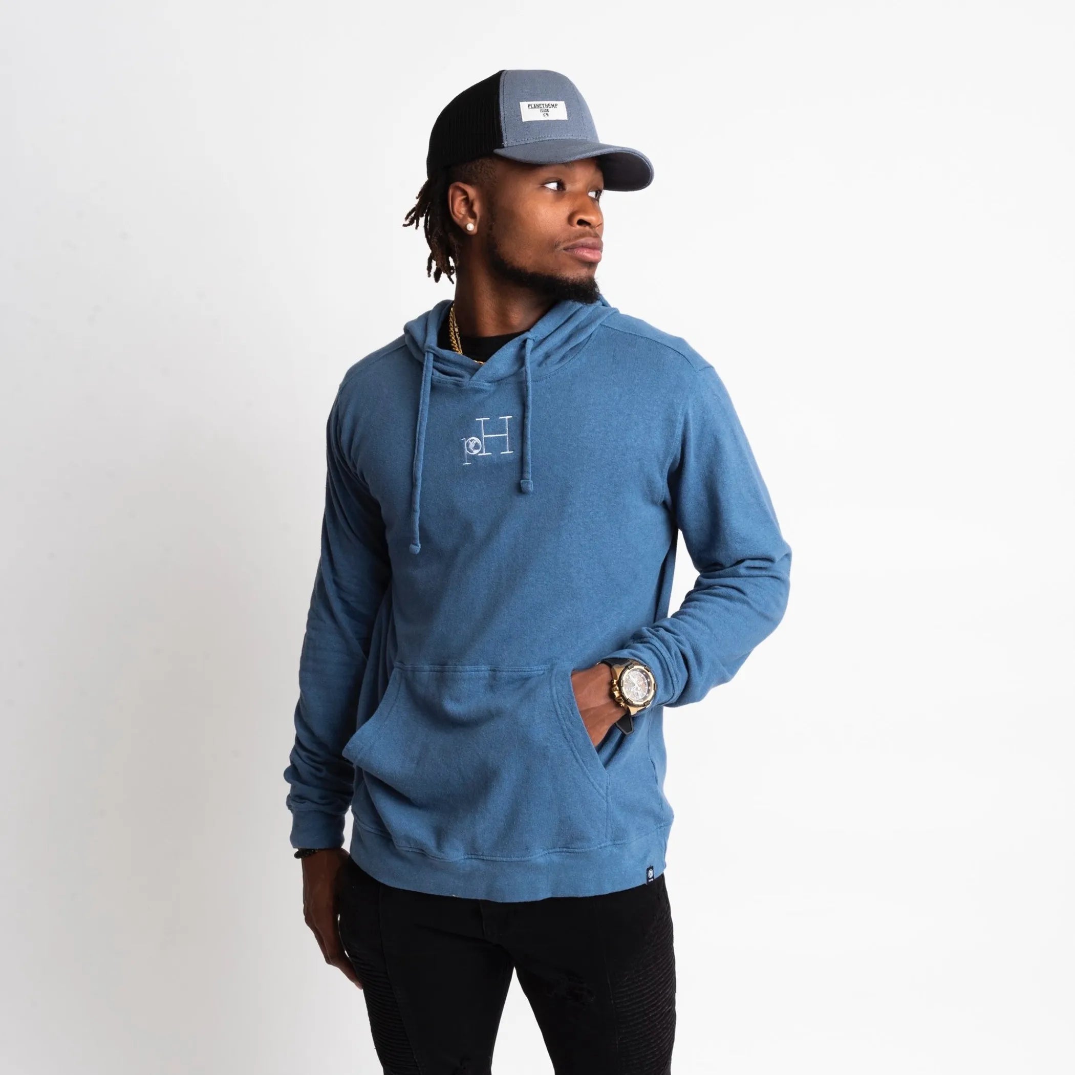 22 pH Embroidered Hoodie - Pack Of: 1